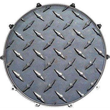 Evans INK20TXTDMNDPL Deri 20 Texture Diamond Plate Bas Davul