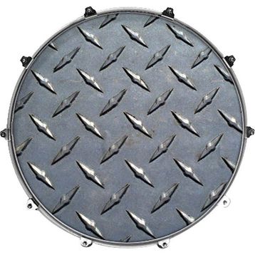 Evans INK20TXTDMNDPL Deri 20 Texture Diamond Plate Bas Davul