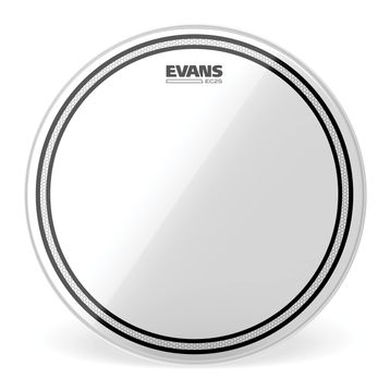Evans TT08EC2S 8 inç Tom Clear Ringli Çift Kat 14 Mil Davul Derisi
