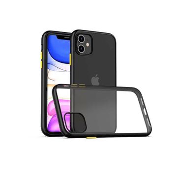 Evastore Apple iPhone 11 Hom Silikon Siyah Kılıf