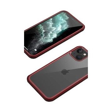 Evastore Apple İphone 13 Dor Silikon Temperli Cam Kapak Kılıf