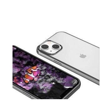 Evastore Apple iPhone 13 Mini Pixel Sarı Kenarlı Kapak Kılıf