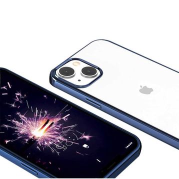 Evastore Apple iPhone 13 Pixel Lacivert Kapak Kılıf