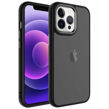 Evastore Apple iPhone 13 Pro Buzlu Sert PC Zore May Kapak Kılıf