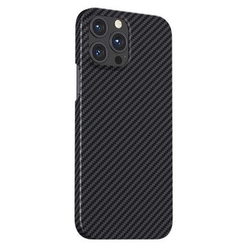 Evastore Apple iPhone 13 Pro Magsafe Özellikli Karbon Fiber Benks Essential Kevlar Kapak Kılıf
