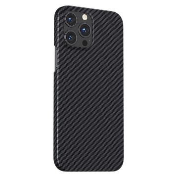 Evastore Apple iPhone 13 Pro Magsafe Özellikli Karbon Fiber Benks Essential Kevlar Kapak Kılıf
