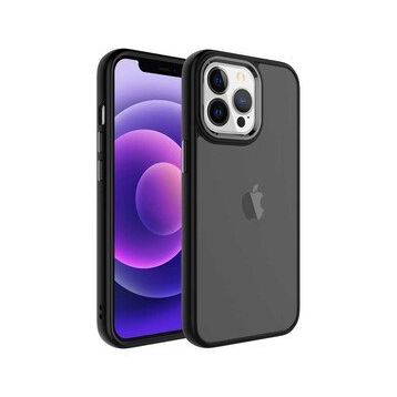 Evastore Apple iPhone 13 Pro Max Buzlu Sert PC May Kapak Kılıf