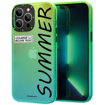 Evastore Apple iPhone 13 Pro Max YoungKit Summer Serisi Kapak Kılıf