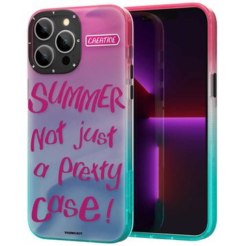 Evastore Apple iPhone 13 Pro Max YoungKit Summer Serisi Kapak Kılıf