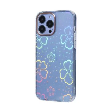Evastore Apple iPhone 13 Pro Sidney Desenli Sert Kapak Kılıf