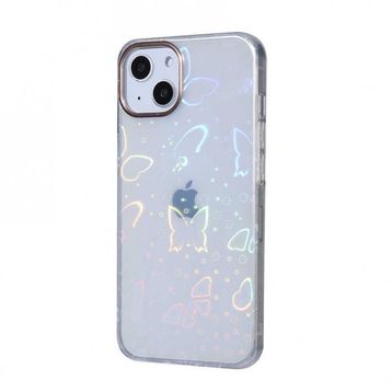 Evastore Apple iPhone 13 Sidney Desenli Sert Kapak Kılıf
