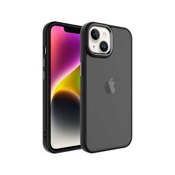 Evastore Apple iPhone 14 Buzlu Sert PC May Kapak Kılıf