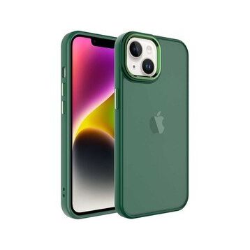 Evastore Apple iPhone 14 Buzlu Sert PC May Kapak Kılıf