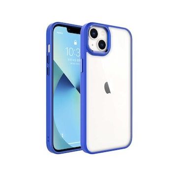 Evastore Apple iPhone 14 Krom Kapak Kılıf