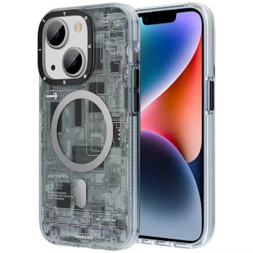 Evastore Apple iPhone 14 Magsafe Şarj Özellikli YoungKit Technology Serisi Kapak Kılıf