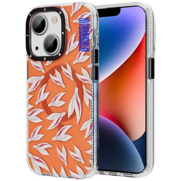 Evastore Apple iPhone 14 Plus Magsafe Şarj Özellikli Youngkit Play Rabbit Serisi Kırmızı Kapak Kılıf