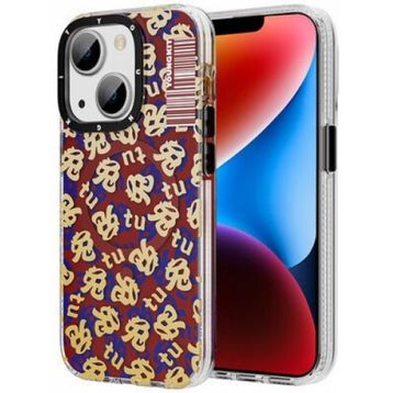 Evastore Apple iPhone 14 Plus Magsafe Şarj Özellikli Youngkit Play Rabbit Serisi Kırmızı Kapak Kılıf