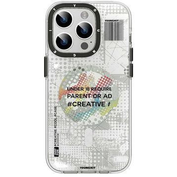 Evastore Apple iPhone 14 Pro Max Magsafe Şarj Özellikli YoungKit Kamuflaj Serisi Kapak Kılıf