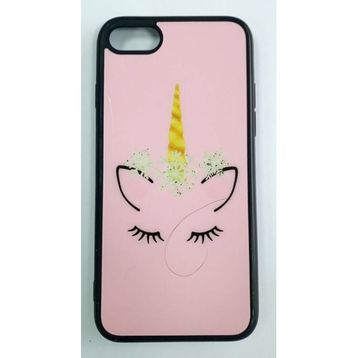 Evastore Apple iphone 7/8 Uyumlu Resimli Lüks Slikon Kılıf