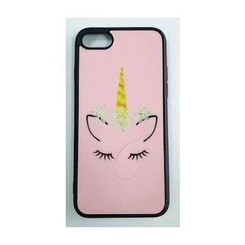 Evastore Apple iphone 7/8 Uyumlu Resimli Lüks Slikon Kılıf