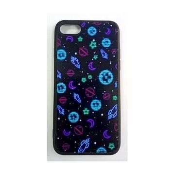 Evastore Apple iphone 7/8 Uyumlu Resimli Lüks Slikon Kılıf