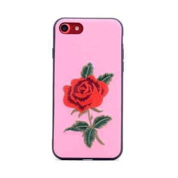 Evastore Apple iPhone SE 2022 Rose Kapak Kılıf