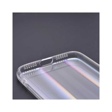 Evastore Apple iPhone SE 2022 Zore Rainbow Kapak Kılıf