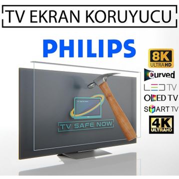 Evçelik Philips 40PFS6909 Elmas Panel 40 inç 2.5mm Uyumlu Tv Ekran Koruyucu