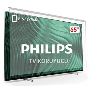 Evçelik Philips 65PUS8503 Elmas Panel 65 inç 2.5mm Uyumlu Tv Ekran Koruyucu