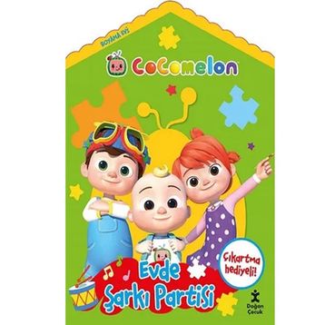 Evde Şarkı Partisi - Cocomelon Boyama Evi - Kolektif