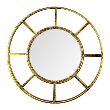 Evdema Vitale Lux Gold Dekoratif Duvar Aynası