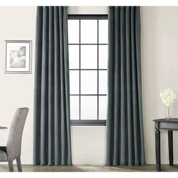 Evdepo Home Karartma Blackout Pilesiz İndigo 470x270 cm Fon Perde