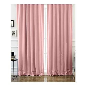 Evdepo Home Karartma Blackout Pilesiz Pudra 300x275 cm Fon Perde