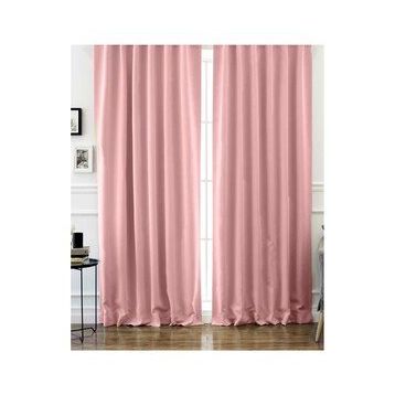 Evdepo Home Karartma Blackout Pilesiz Pudra 300x275 cm Fon Perde