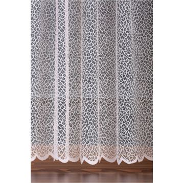 Evdepo Home Kırık Beyaz Ekstraforlu Pilesiz 220x200 cm Tül Perde