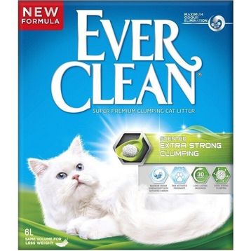 Ever Clean Extra Strong Kokulu İnce Taneli Topaklaşan 6 lt Kedi Kumu