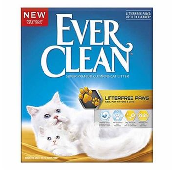 Ever Clean Litterfree Paws Patilere Yapışmayan Topaklanan 2x6 lt Kedi Kumu