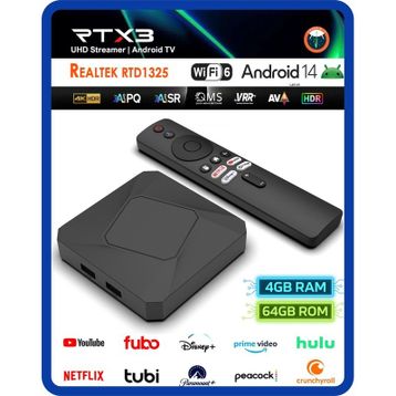 EverBox RT-X3 64 GB 4K Android Tv Box