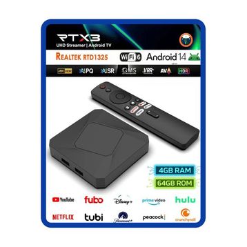 EverBox RT-X3 64 GB 4K Android Tv Box