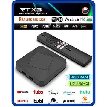 EverBox RT-X3 64 GB 4K Android Tv Box