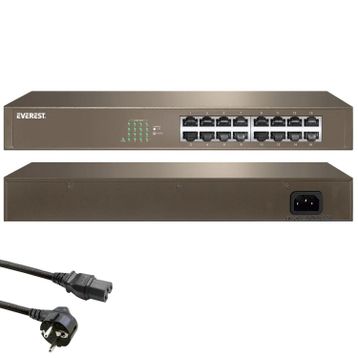 Everest 16 Port Switch Hub