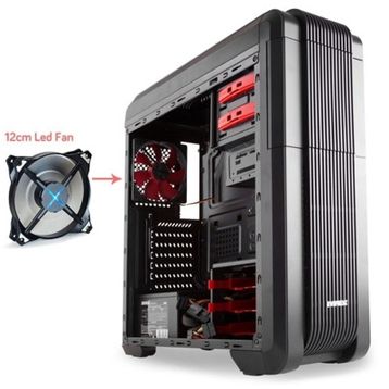 Everest Ares-X1 750W Siyah PC Kasası