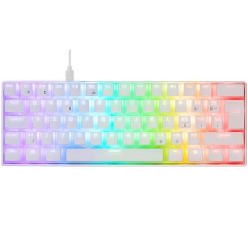 Everest Briar Beyaz RGB TKL Red Switch Kablolu Mekanik Gaming Klavye