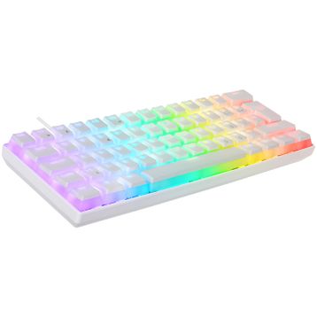 Everest Briar Beyaz RGB TKL Red Switch Kablolu Mekanik Gaming Klavye