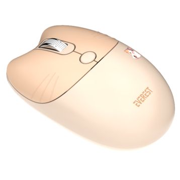 Everest Catty Mini KM-6285 Bej TKL Kablosuz Klavye Mouse Seti