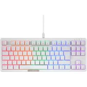 Everest Claw Beyaz Red Switch Türkçe Q USB Mekanik Gaming Klavye