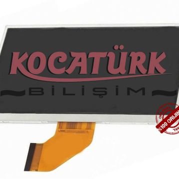 Everest EverPad DC-709 Siyah Dokunmatik Ön Tablet Camı