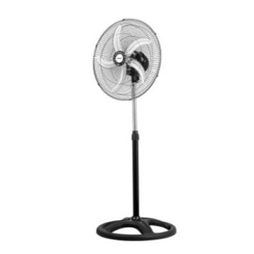 Everest FAN15 Siyah 18 65W 3 Hız Kademe 5 Kanatlı Sanayi Tipi Vantilatör/ Pervanesi