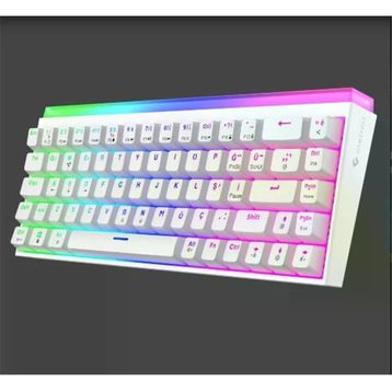 Everest Gameagle GE2019 Hera RGB Mekanik Kablolu Beyaz Gaming Klavye