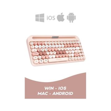 Everest KB-98 Latte TKL Kablosuz Klavye